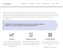 Tablet Screenshot of lcmha.org